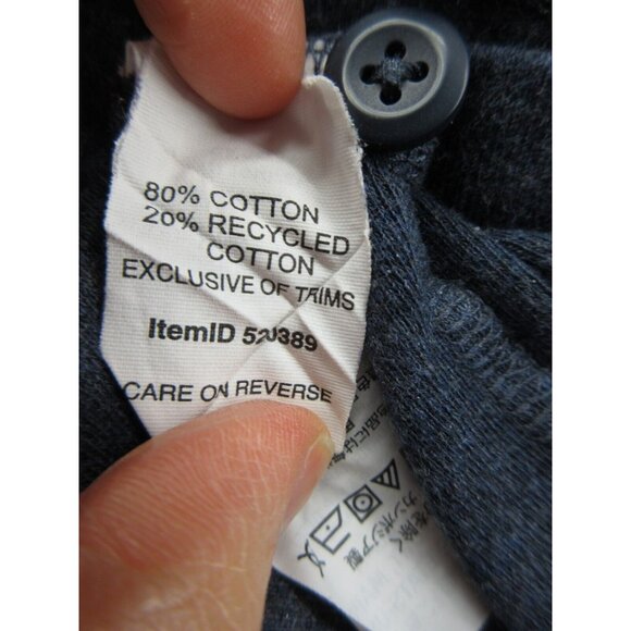 LL Bean Shirt Medium Henley Pullover T Tee Traditional Fit Preppy Knit - Picture 9 of 10